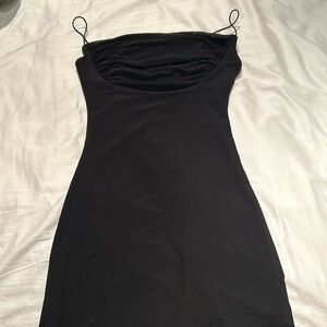 princess polly black tight dress